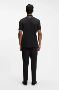 Active Paddy Regular-Fit Poloshirt aus schnell trocknendem Stretch-Piqué