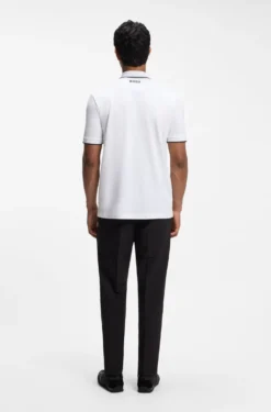 Active Paddy Regular-Fit Poloshirt aus schnell trocknendem Stretch-Piqué