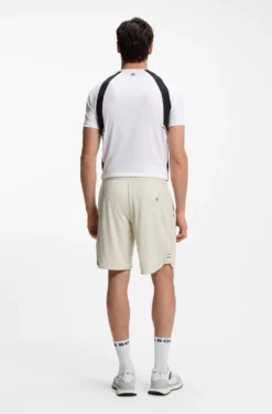 Active Schnell trocknende Shorts aus Stretch-Gewebe mit Taschen