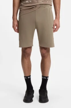 Active Shorts aus schnell trocknendem Gewebe mit reflektierendem Logo