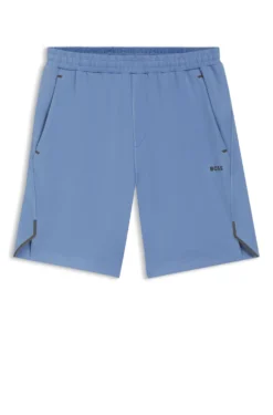 Active Shorts aus schnell trocknendem Gewebe mit reflektierendem Logo