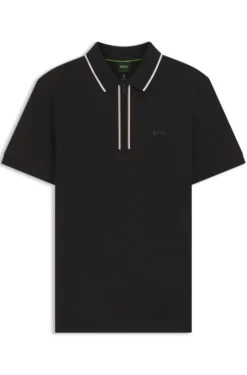Active Slim-Fit Poloshirt aus feuchtigkeitsregulierender Stretch-Baumwolle