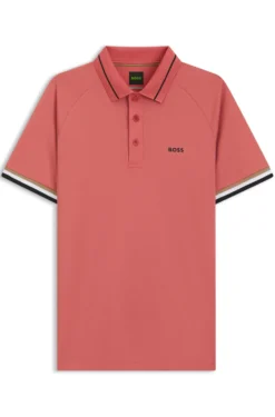 Active Slim-Fit Poloshirt mit Logo-Details