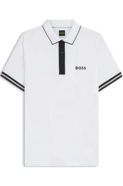 Active Slim-Fit Poloshirt mit feuchtigkeitsableitenden Eigenschaften