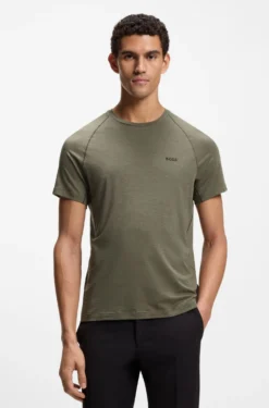Active Slim-Fit T-Shirt mit feuchtigkeitsregulierendem Finish