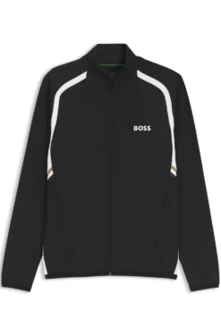 Active Sweatjacke mit Reißverschluss und temperaturausgleichender Performance