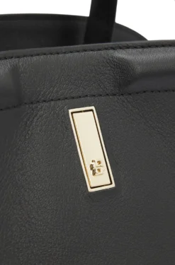 Ariell Tote Bag aus genarbtem Leder mit abnehmbarem Riemen