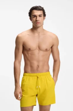 Badeshorts mit Signature-Streifen und Logo