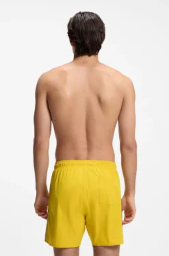Badeshorts mit Signature-Streifen und Logo