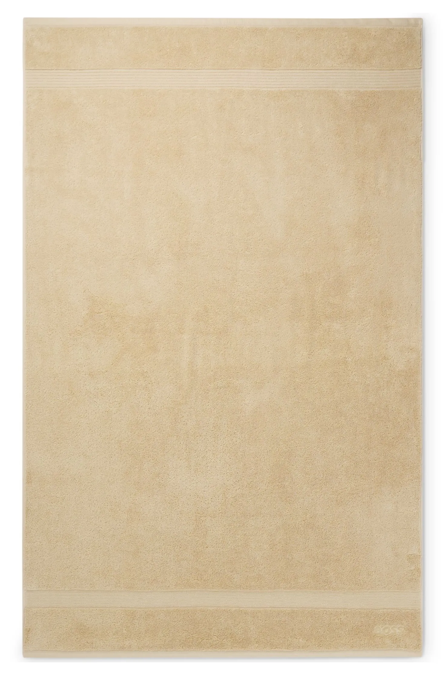 Badetuch aus Baumwolle mit Logo-Stickerei