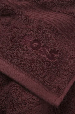 Badetuch aus Baumwolle mit Logo-Stickerei