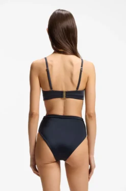 Bandeau-Bikinitop mit Double-B-Monogramm