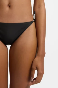 Bikinihose mit Logo-Bändern