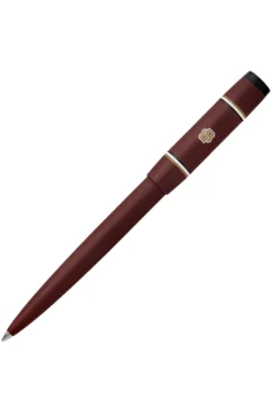 Bordeauxroter Kugelschreiber mit Double-B-Monogramm