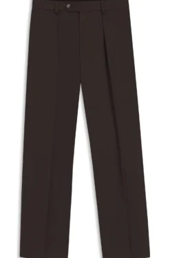 BOSS BY BECKHAM Bundfaltenhose aus Baumwolle