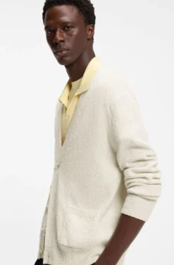 BOSS BY BECKHAM Cardigan aus Baumwoll-Mix