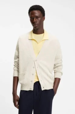 BOSS BY BECKHAM Cardigan aus Baumwoll-Mix