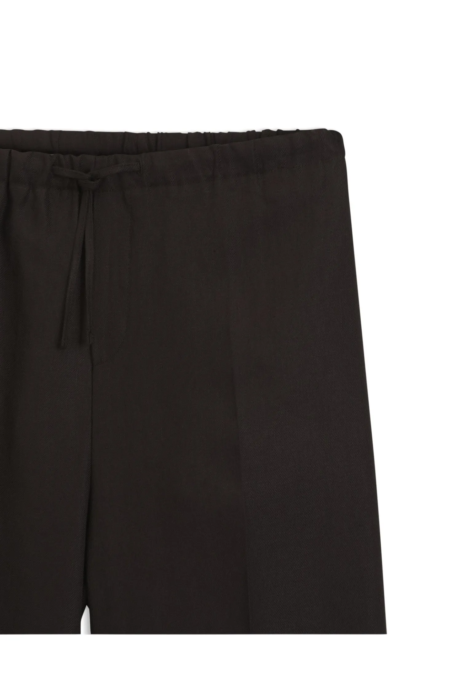 BOSS BY BECKHAM Relaxed-Fit Hose aus Leinen