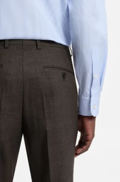 BOSS BY BECKHAM Slim-Fit Anzughose aus Woll-Mix