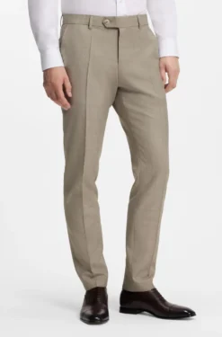 BOSS BY BECKHAM Slim-Fit Anzughose aus Schurwolle