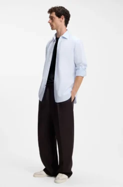BOSS BY BECKHAM Slim-Fit Hemd aus Baumwolle
