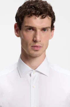 BOSS BY BECKHAM Slim-Fit Hemd aus Baumwolle