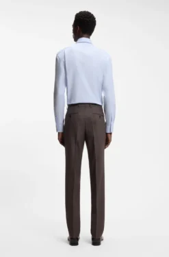 BOSS BY BECKHAM Slim-Fit Hemd aus Baumwolle