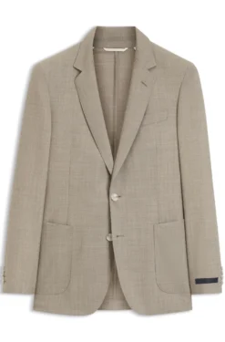 BOSS BY BECKHAM Slim-Fit Sakko aus Schurwolle