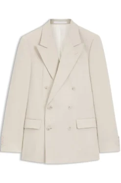 BOSS BY BECKHAM Slim-Fit Sakko mit Mikromuster