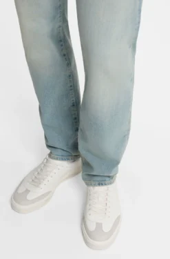BOSS BY BECKHAM Sneakers aus Leder und Veloursleder