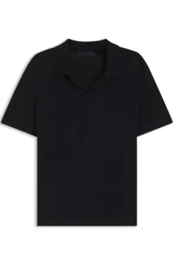 BOSS BY BECKHAM Strick-Polo aus Schurwolle