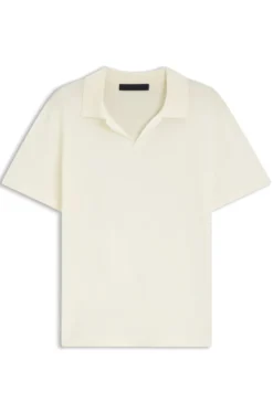 BOSS BY BECKHAM Strick-Polo aus Schurwolle