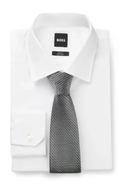 BOSS ONE Krawatte aus Seide mit Jacquard-Muster