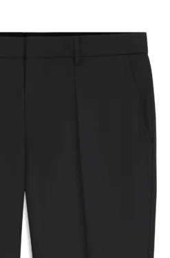 BOSS ONE Regular-Fit Hose aus Schurwoll-Serge