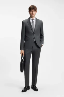 BOSS ONE Regular-Fit Sakko aus Schurwoll-Serge