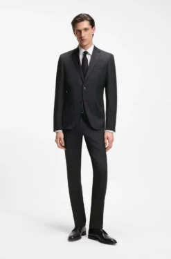 BOSS ONE Regular-Fit Sakko aus Schurwoll-Serge
