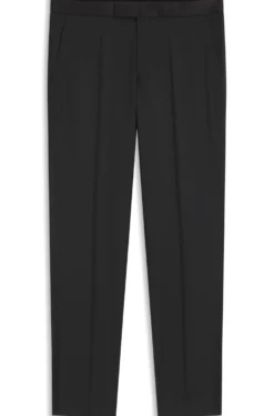 BOSS ONE Regular-Fit Smoking-Hose aus Schurwoll-Serge