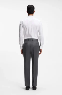 BOSS ONE Slim-Fit Hose aus Schurwoll-Serge