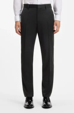 BOSS ONE Slim-Fit Hose aus Schurwoll-Serge