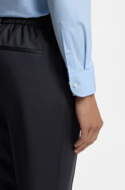 BOSS ONE Slim-Fit Hose aus Schurwoll-Serge