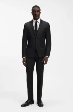 BOSS ONE Slim-Fit Sakko aus Schurwoll-Serge