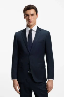 BOSS ONE Slim-Fit Sakko aus Schurwoll-Serge