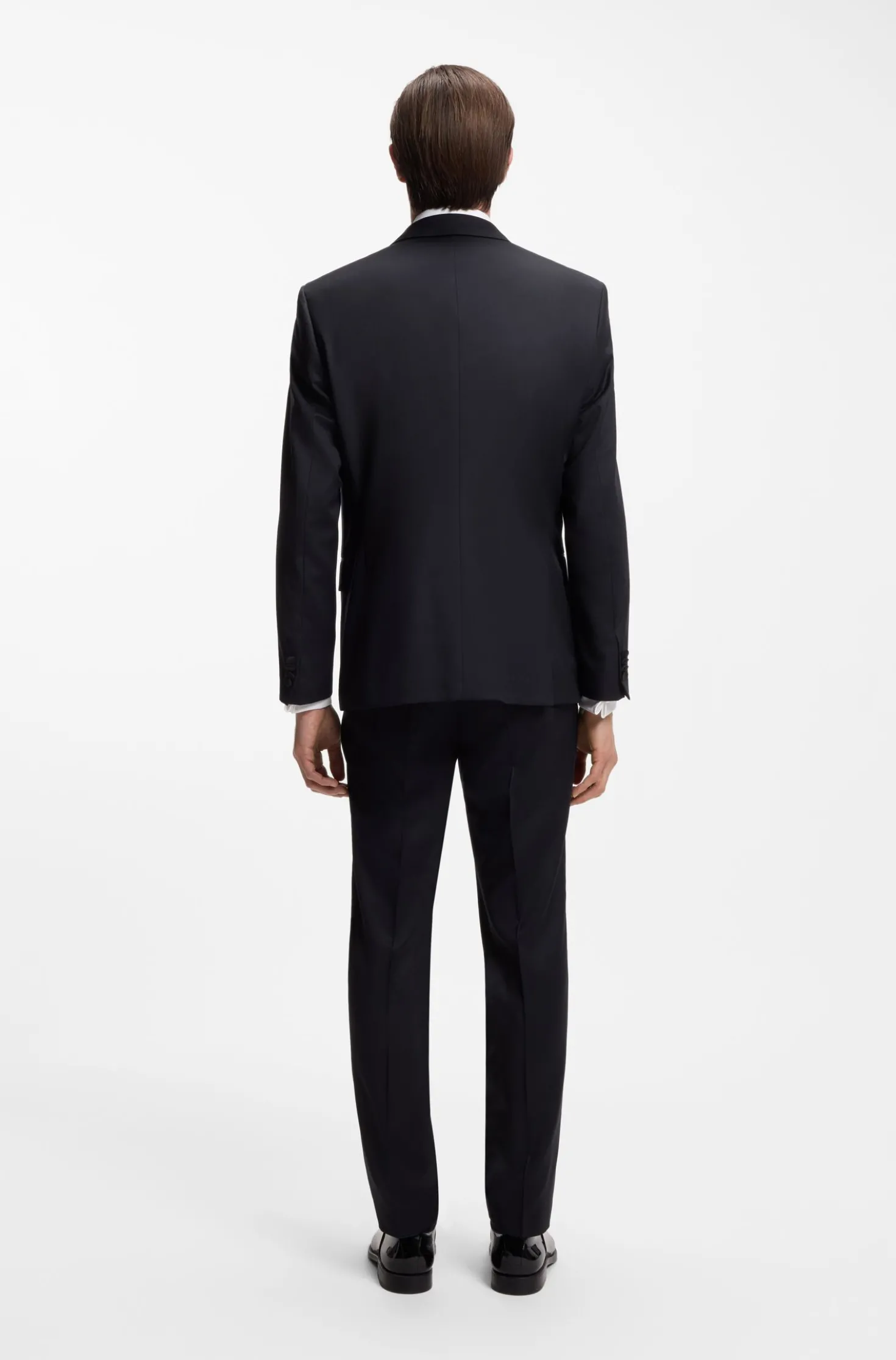 BOSS ONE Slim-Fit Smoking-Jackett aus Schurwoll-Serge