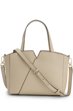 BOSS Revers kleine Tote Bag aus Leder mit Gürtel-Detail