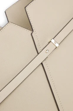 BOSS Revers Tote Bag aus Leder mit Gürtel-Detail