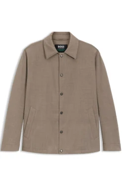 BOSS x ASTON MARTIN Jacke aus Woll-Mix