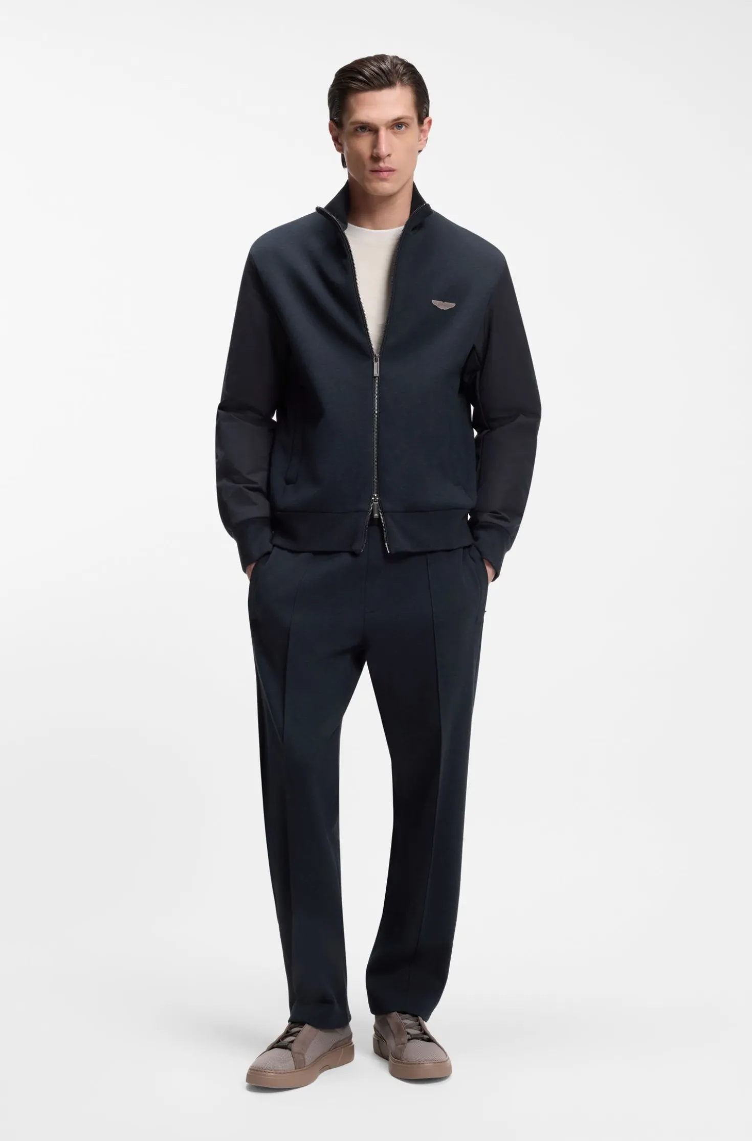 BOSS x ASTON MARTIN Jogginghose mit Kordelzug