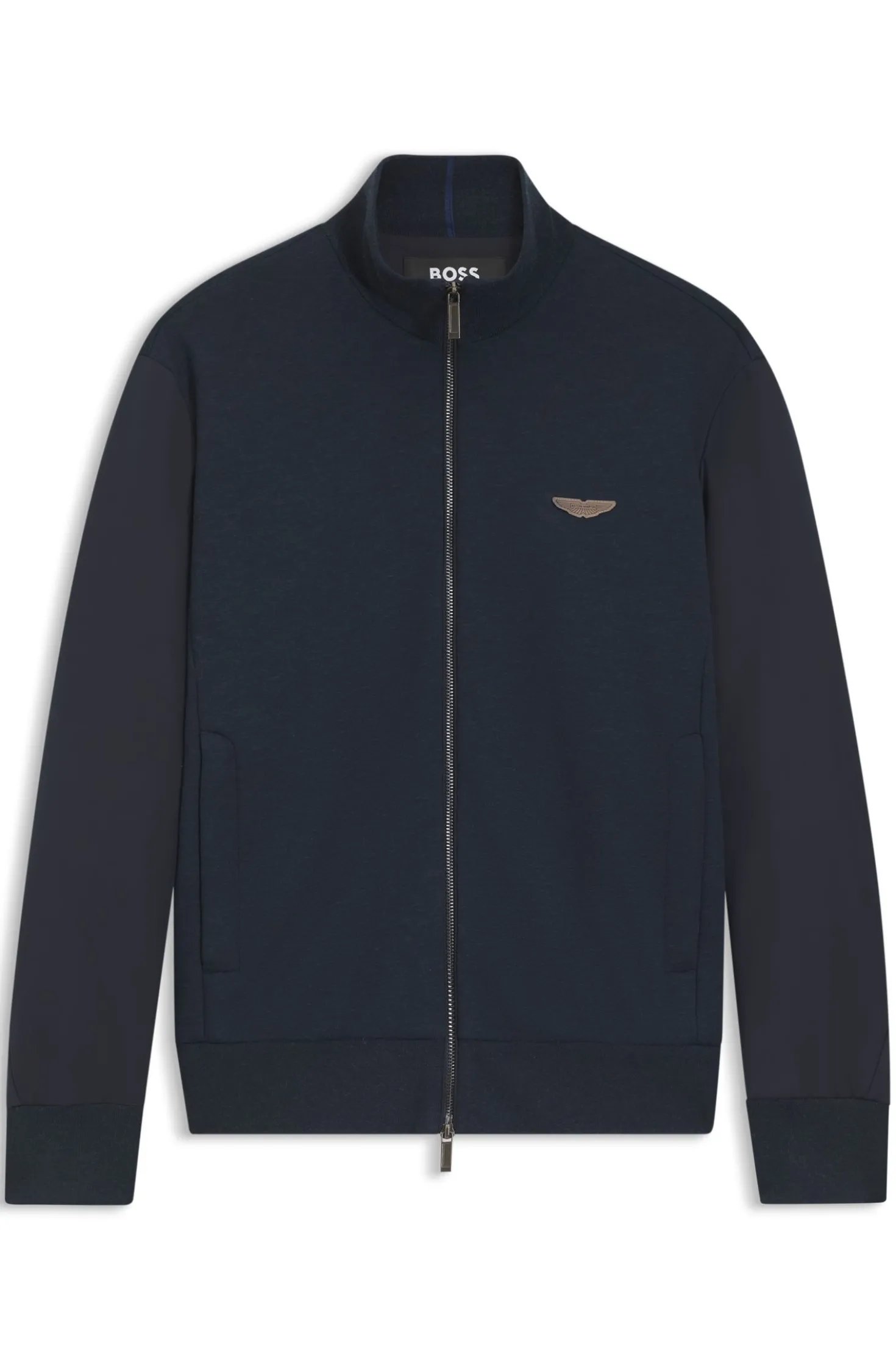 BOSS x ASTON MARTIN Sweatshirt mit Flügel-Detail