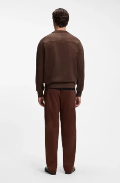 BOSS x ASTON MARTIN Sweatshirt aus Baumwolle
