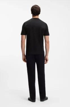 BOSS x ASTON MARTIN T-Shirt aus Baumwolle mit Auto-Grafik